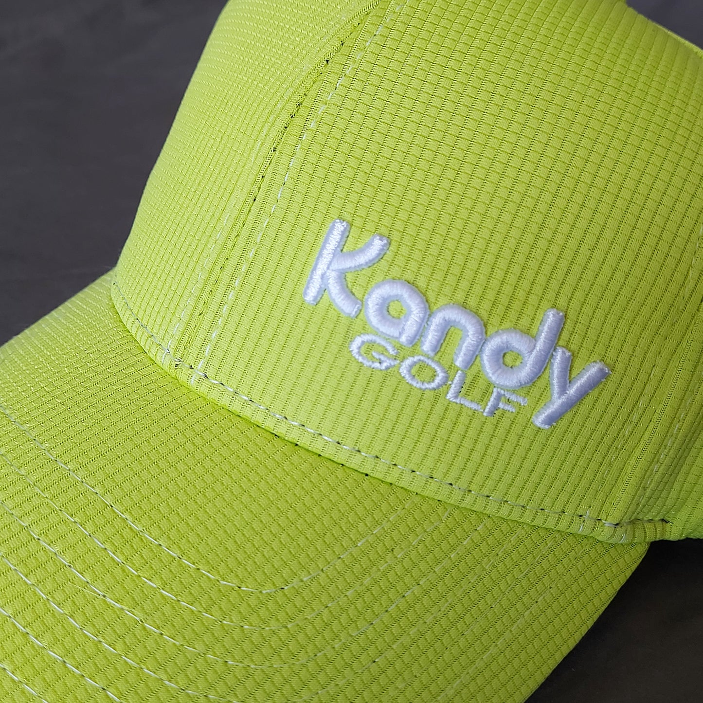 Kandy Golf Assorted 1/4 Visor, Open back Hats-9