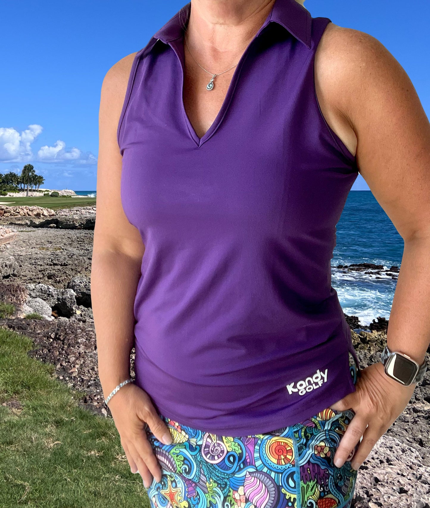 2025 Assorted Racer Back Polos-9