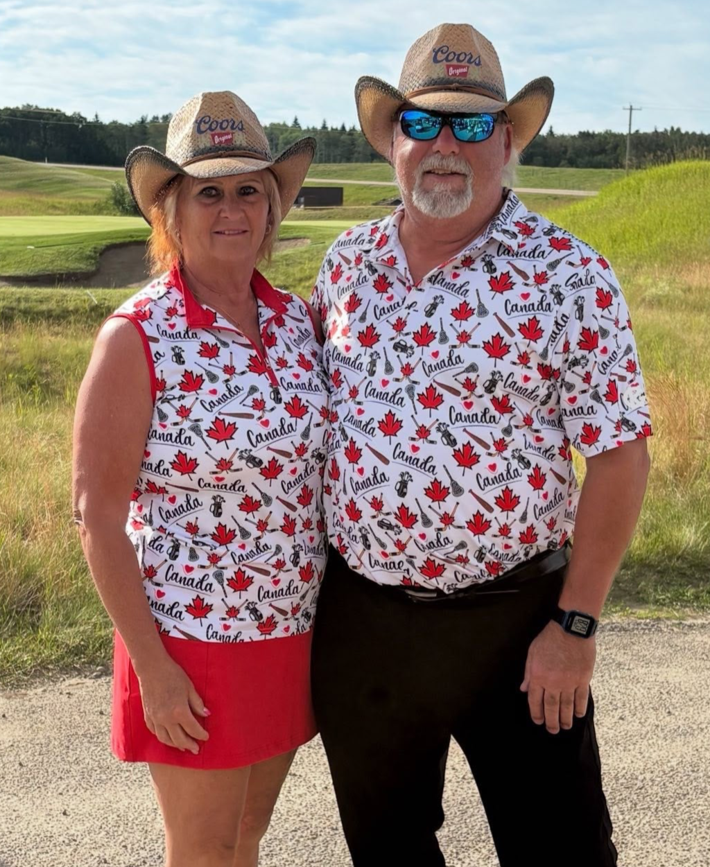 Canada EH? Sleeveless polos