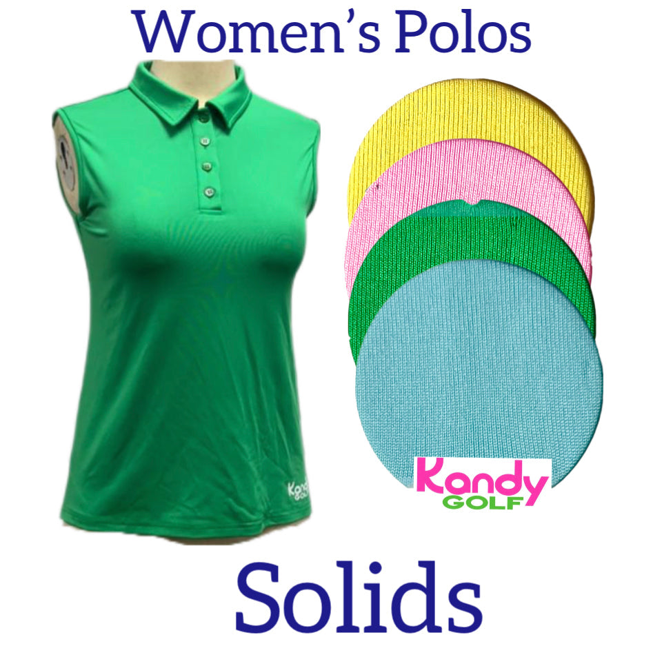 Clearance Assorted Women's Sleeveless Polos