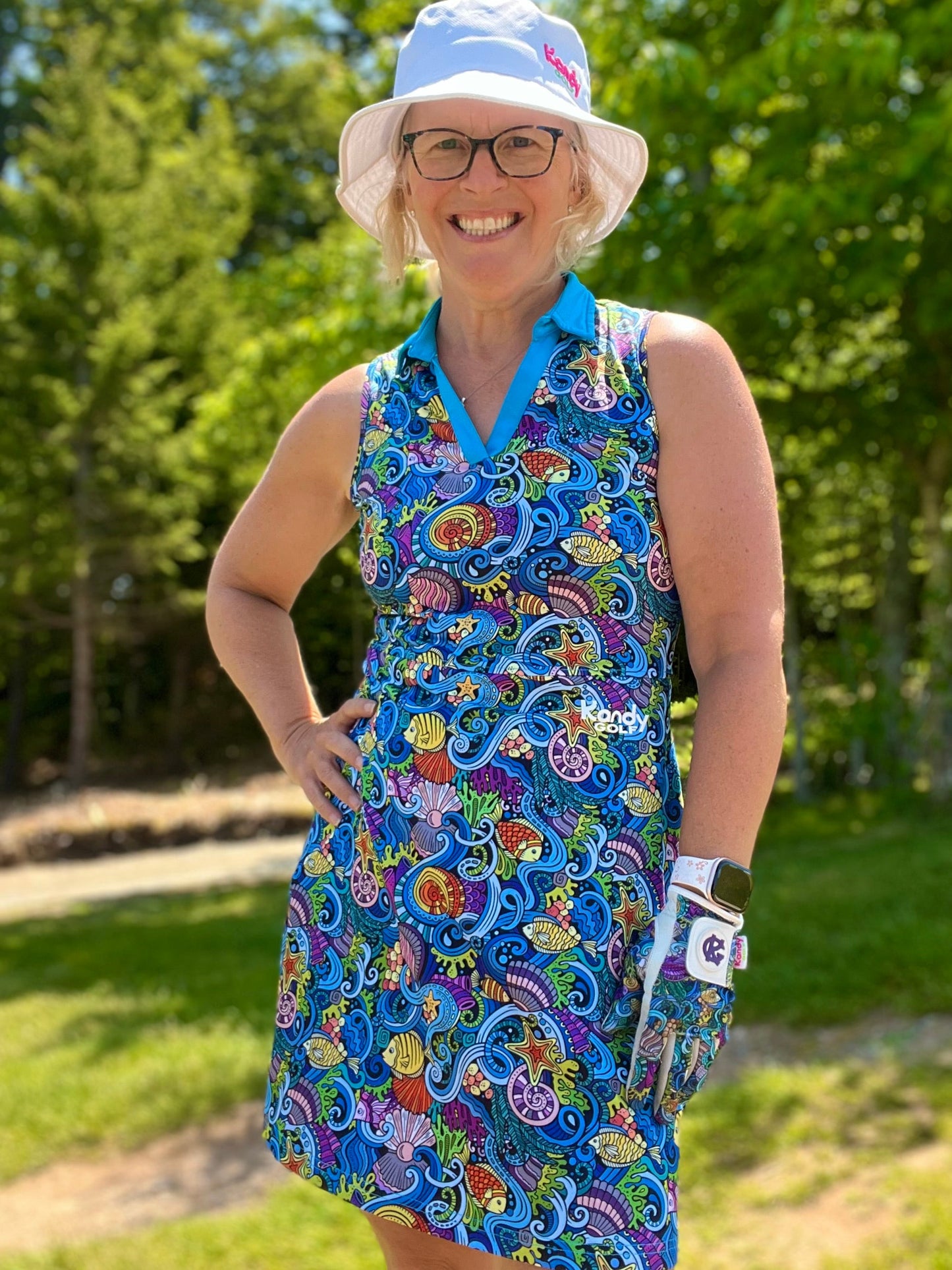 Sea More Athletic Dress with Pockets-0