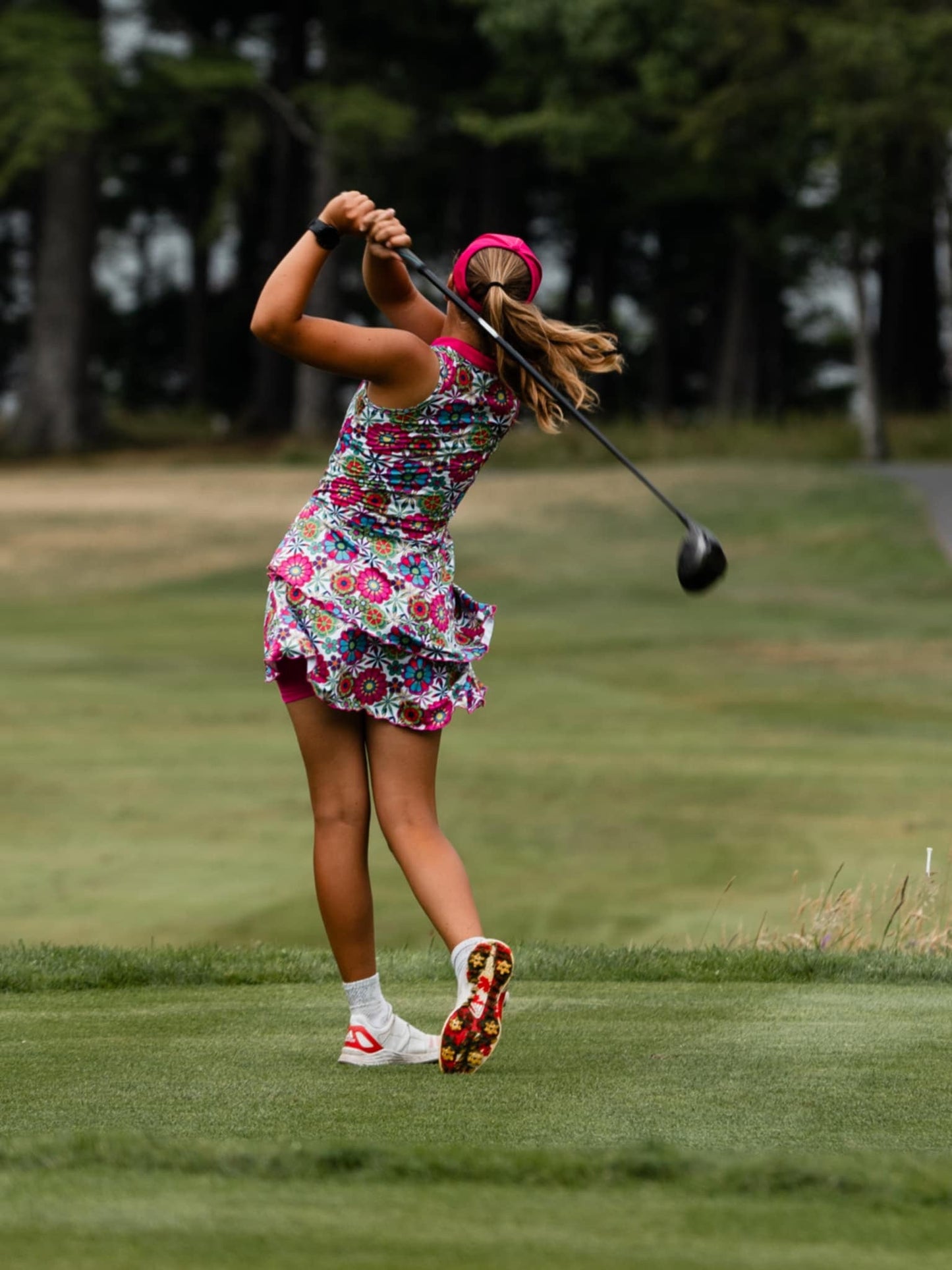 Tee it Up Peek A Boo Dress-0