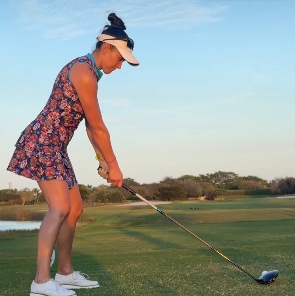 Kandy Skulls Par Tee Dresses-2