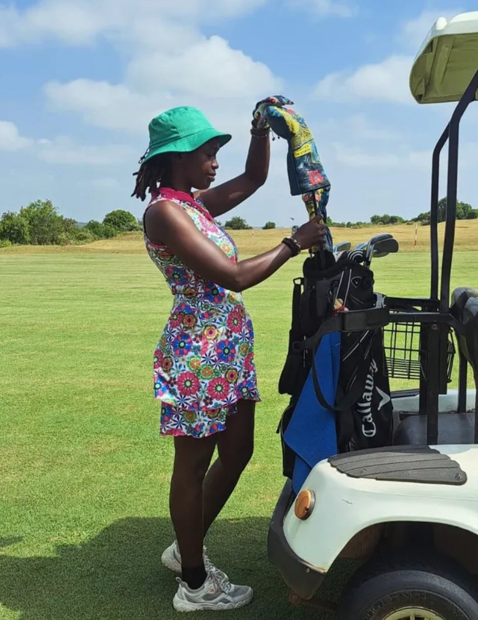 Tee it Up Peek A Boo Dress-3