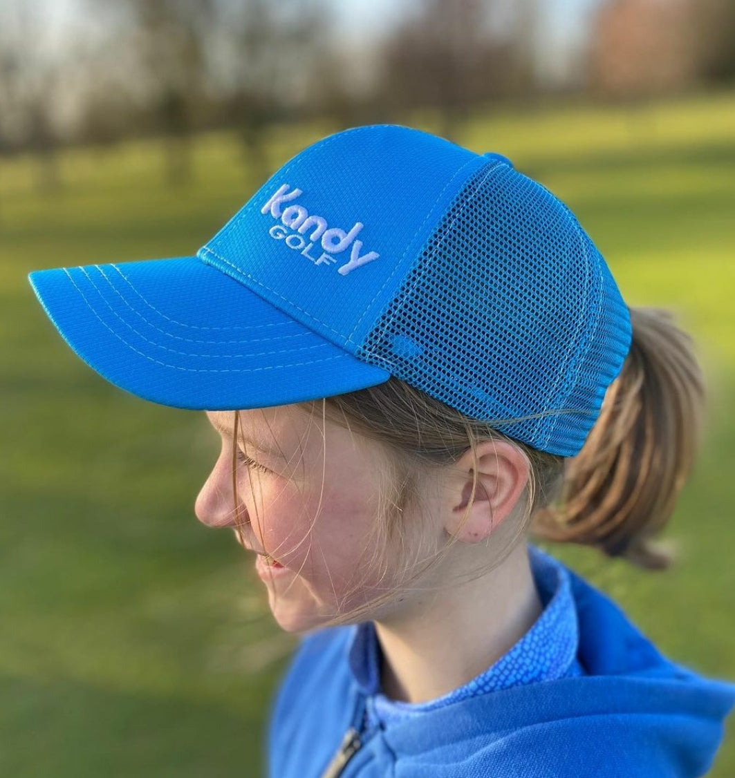 Girls adjustable Ponytail Hat-0