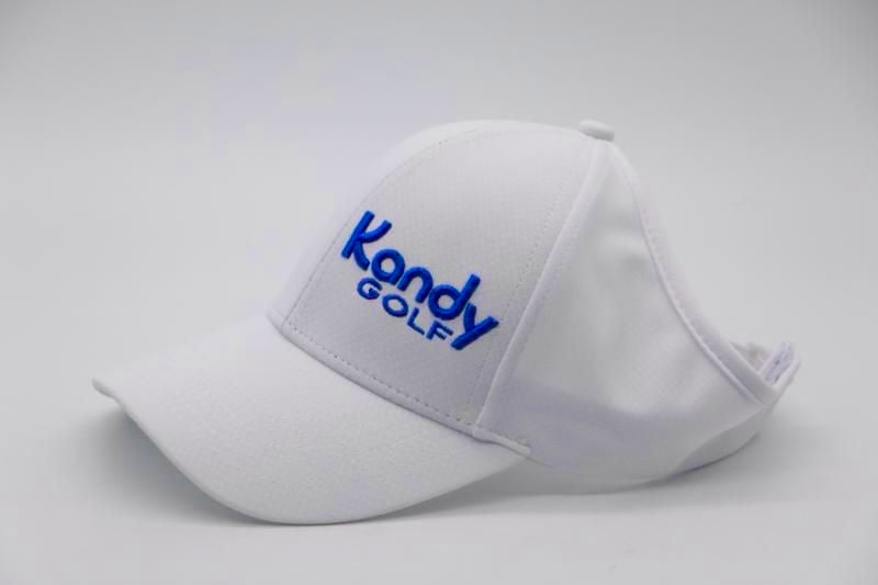 Kandy Golf Assorted 1/4 Visor, Open back Hats