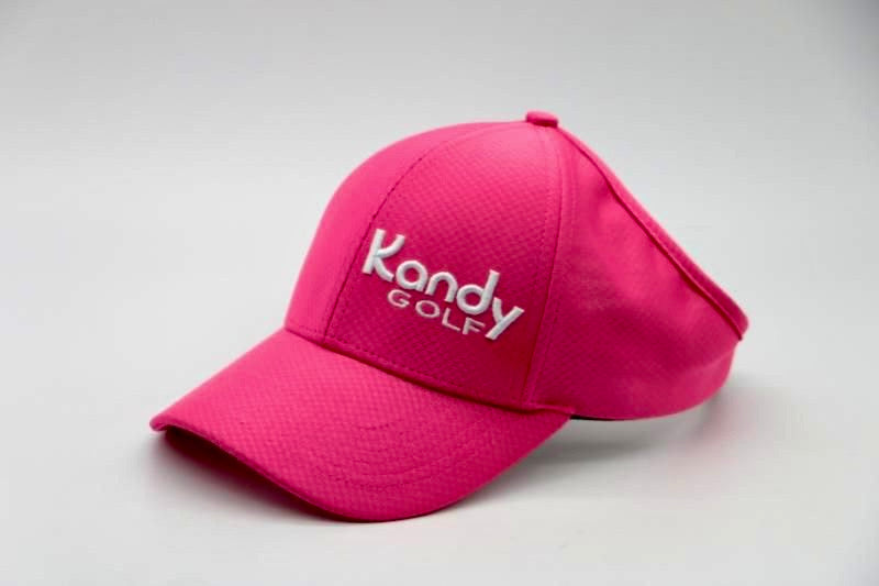 Kandy Golf Assorted 1/4 Visor, Open back Hats