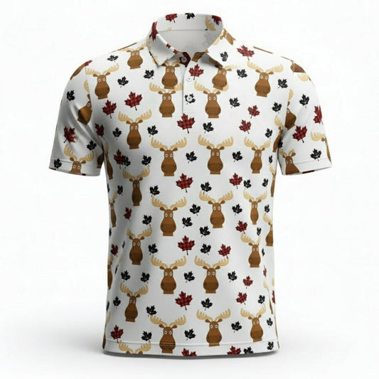 Canada EH? Men's Polos-10